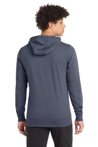 New Era  Tri-Blend Fleece Pullover Hoodie - True Navy Heather Back