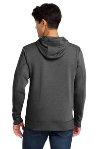 New Era  Tri-Blend Fleece Full-Zip Hoodie NEA511 - Black Heather Back
