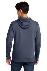 New Era  Tri-Blend Fleece Full-Zip Hoodie NEA511 - True Navy Heather Back