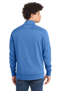 New Era  Tri-Blend Fleece 1/4-Zip Pullover - Royal Heather Back