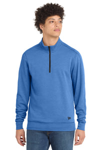 New Era  Tri-Blend Fleece 1/4-Zip Pullover - Royal Heather