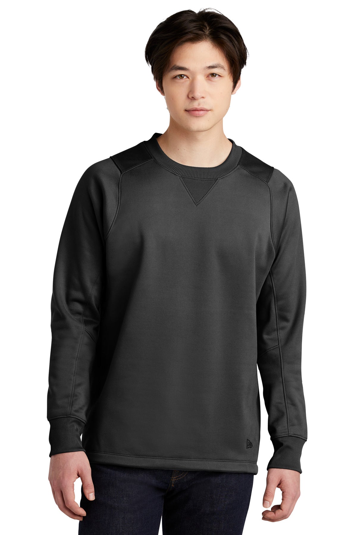 New Era  Venue Fleece Crew - Black