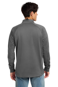 New Era  Venue Fleece 1/4-Zip Pullover - Graphite Back