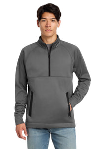 New Era  Venue Fleece 1/4-Zip Pullover - Graphite