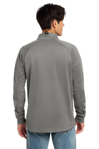New Era  Venue Fleece 1/4-Zip Pullover - Shadow Grey Back