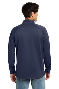New Era  Venue Fleece 1/4-Zip Pullover - True Navy Back