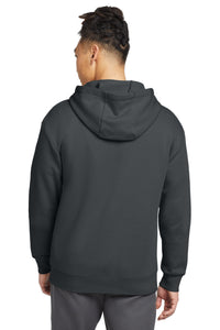 New Era Heritage Fleece Pullover Hoodie NEA525 - Graphite Back