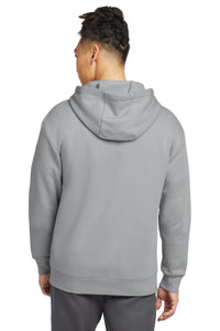 New Era Heritage Fleece Pullover Hoodie NEA525 - Rainstorm Grey Back