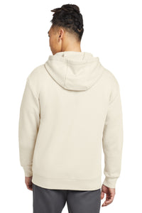 New Era Heritage Fleece Pullover Hoodie NEA525 - Soft Beige Back