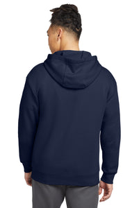 New Era Heritage Fleece Pullover Hoodie NEA525 - True Navy Back