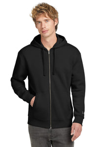 New Era Heritage Fleece Full-Zip Hoodie NEA526 - Black
