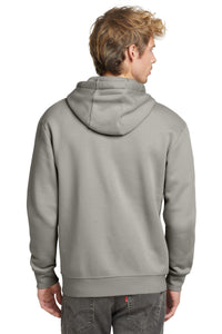 New Era Heritage Fleece Full-Zip Hoodie NEA526 - Rainstorm Grey Back