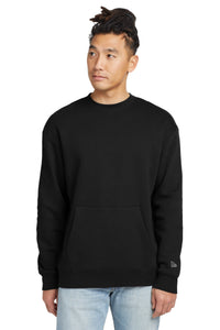New Era Heritage Fleece Pocket Crew NEA527 - Black