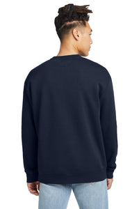New Era Heritage Fleece Pocket Crew NEA527 - True Navy Back