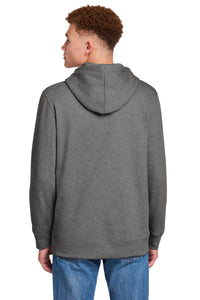 New Era Comeback Fleece Pullover Hoodie NEA550 - Dark Heather Grey Back