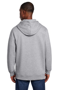 New Era Comeback Fleece Full-Zip Hoodie NEA551 - Athletic Heather Back