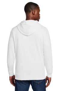 New Era Comeback Fleece Full-Zip Hoodie NEA551 - White Back