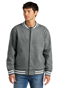 New Era Varsity Heavyweight Fleece Jacket NEA560 - Grey Frost