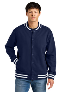 New Era Varsity Heavyweight Fleece Jacket NEA560 - True Navy