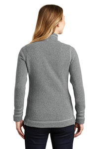 The North Face  Women's Sweater Fleece Jacket - TNF Medium Grey Heather Back