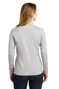 The North Face  Ladies Tech 1/4-Zip Fleece - TNF Light Grey Heather Back