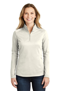 The North Face  Ladies Tech 1/4-Zip Fleece - Vintage White
