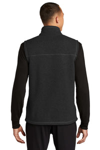 The North Face  Sweater Fleece Vest NF0A47FA - TNF Black Heather Back