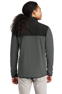 The North Face Glacier 1/4-Zip Fleece NF0A7V4L - Asphalt Grey/ TNF Black Back