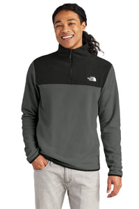 The North Face Glacier 1/4-Zip Fleece NF0A7V4L - Asphalt Grey/ TNF Black