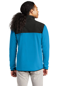 The North Face Glacier 1/4-Zip Fleece NF0A7V4L - Hero Blue/ TNF Black Back