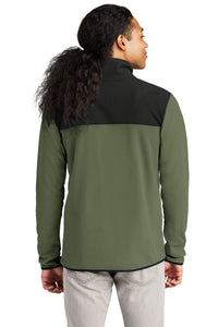 The North Face Glacier 1/4-Zip Fleece NF0A7V4L - New Taupe Green/ TNF Black Back
