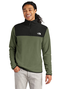 The North Face Glacier 1/4-Zip Fleece NF0A7V4L - New Taupe Green/ TNF Black