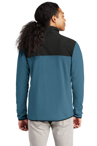 The North Face Glacier 1/4-Zip Fleece NF0A7V4L - Shady Blue/ TNF Black Back