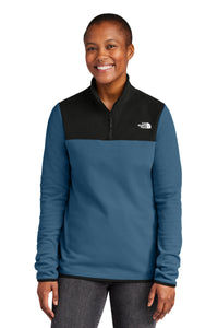 The North Face Women's Glacier 1/4-Zip Fleece NF0A7V4M - Shady Blue/ TNF Black
