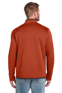 The North Face Skyline Full-Zip Fleece Jacket NF0A7V64 - Zion Orange Heather/ Urban Navy Back