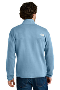 The North Face Double-Knit 1/2-Zip Fleece NF0A8C5G - Steel Blue Back