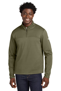 The North Face Aim 1/4-Zip Fleece NF0A8ENJ - Burnt Olive Green
