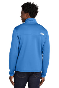 The North Face Aim 1/4-Zip Fleece NF0A8ENJ - Marina Blue Back