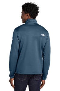 The North Face Aim 1/4-Zip Fleece NF0A8ENJ - Shady Blue Back