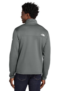 The North Face Aim 1/4-Zip Fleece NF0A8ENJ - Smoked Pearl Grey Back