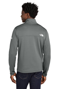 The North Face Aim Full-Zip Fleece Jacket NF0A8ENK - Smoked Pearl Grey Back