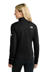 The North Face Women's Aim Full-Zip Fleece Jacket NF0A8FQJ - TNF Black Back