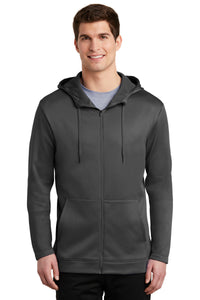 Nike Therma-FIT Full-Zip Fleece Hoodie - Anthracite