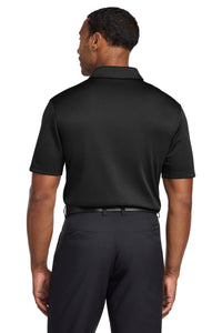 Nike Dri-FIT Hex Textured Polo - Black Back