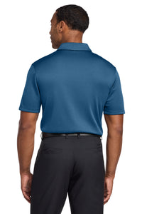 Nike Dri-FIT Hex Textured Polo - Court Blue Back