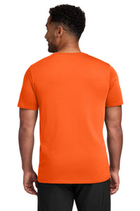 Nike Dri-FIT Cotton/Poly Tee - Brilliant Orange Back