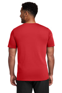 Nike Dri-FIT Cotton/Poly Tee - Gym Red Back