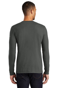 Nike Core Cotton Long Sleeve Tee - Anthracite Back
