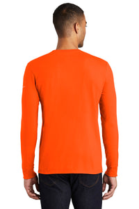 Nike Core Cotton Long Sleeve Tee - Brilliant Orange Back