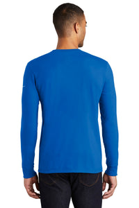 Nike Core Cotton Long Sleeve Tee - Game Royal Back